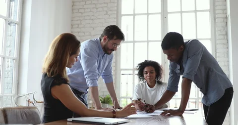 Community meeting in rural area